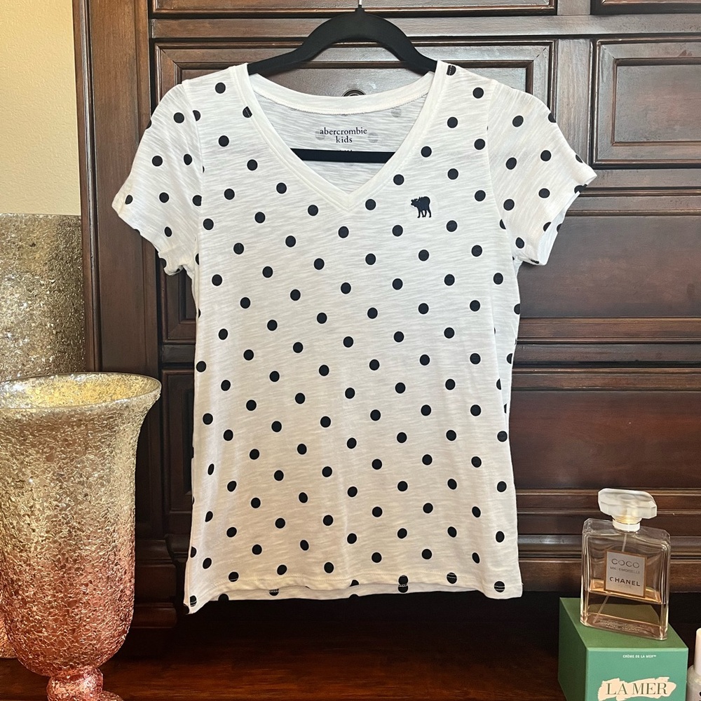 New Abercrombie Kids Polka Dot Shirt